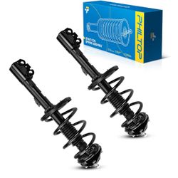 Set Of Shock Struts Complete Front   Toyota Sienna Style PT SAA155 Vehicle Service Type Car Exterior Finish Metal