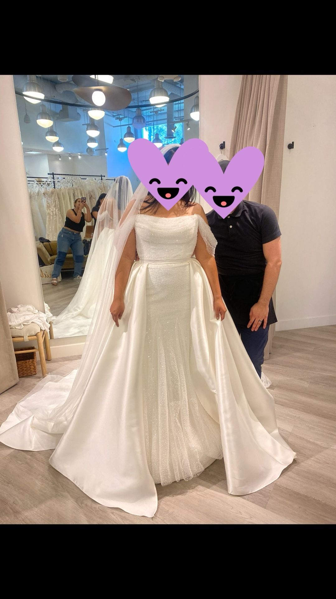 Evie Young-Wedding dress- Size 12
