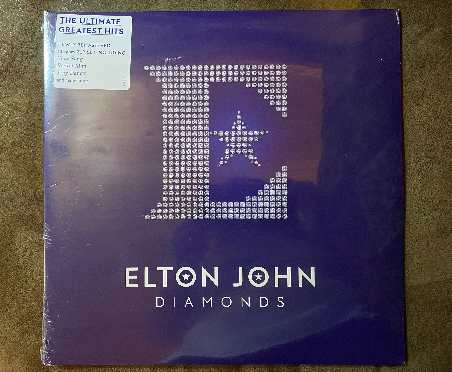 Elton John Diamonds 2LP Vinyl Record Album The Ultimate Greatest Hits Newly Remastered 180 Gram