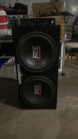 12inch subs. 1500 amp