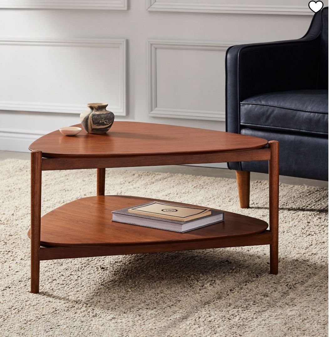 West Elm Retro Tripod Coffee Table – Used, Great Function, Visible Wear