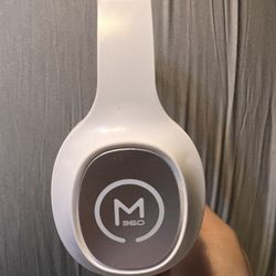 Morpheus 360 Tremors Bluetooth Headphones | Built-in Microphone | Wireless Headset | Gaming Headphones | on ear earphones | Wireless/Wired | White Sil