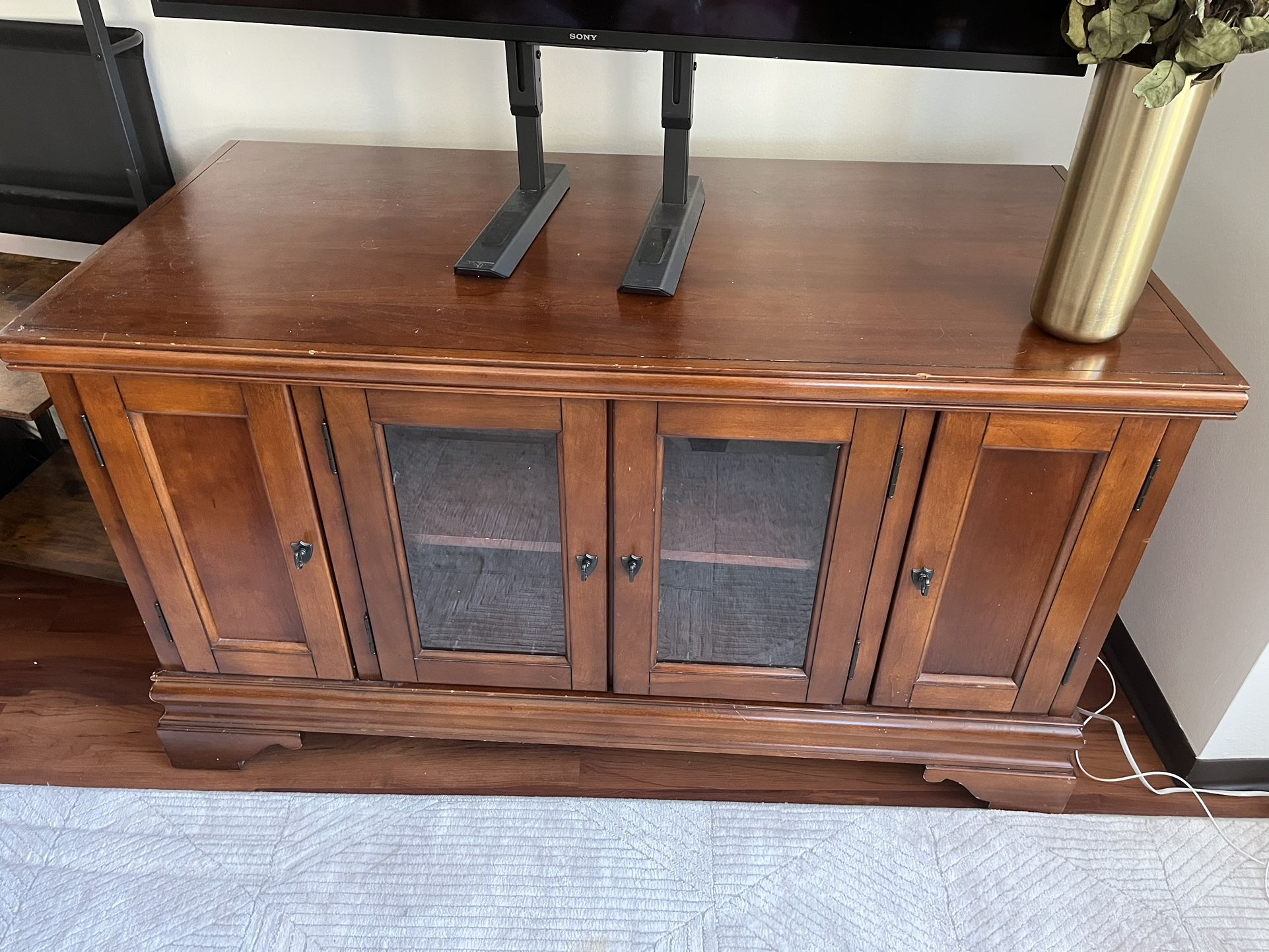 Wooden Entertainment Center