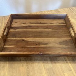 Solid Wood Serving Tray 