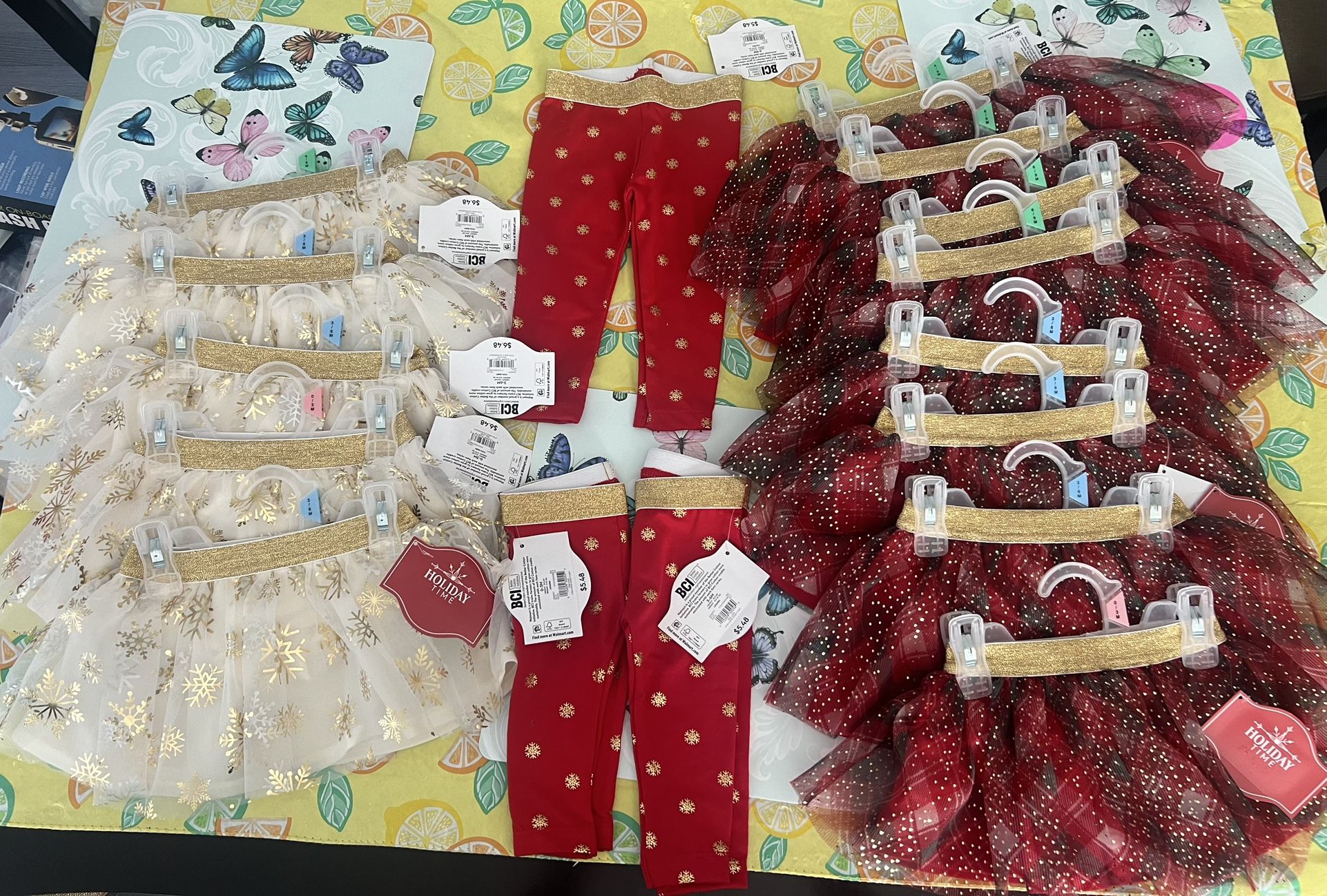 Baby Girls Tutus And Leggings