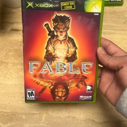 Fable 1 Original Xbox Cib Clean Pick Up Only 