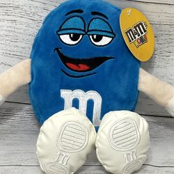 M&M World 2018 Blue M&M 11” inch Plush Toy