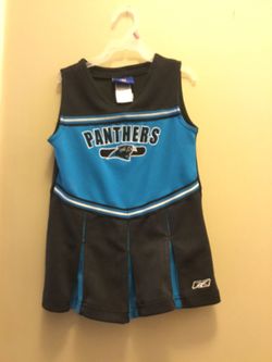 Carolina panthers Cheerleaders outfit -Children - size 5/6