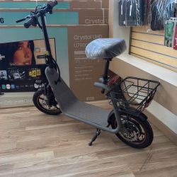 Scooter With Seat