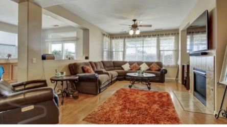SOFA- Large Brown Sectional Sofa