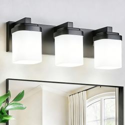 3-Light Fixture Black