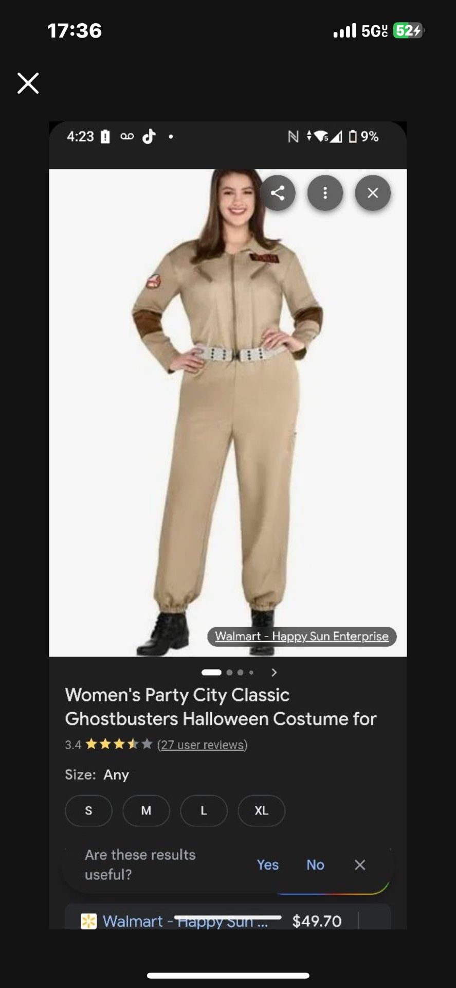 Ghost Buster Women Costume 