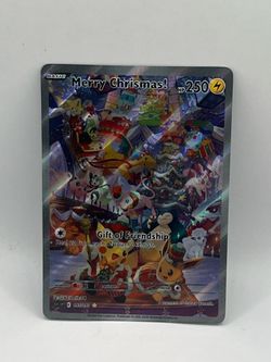 Non TCG Pokemon Merry Christmas! Fan Art Card