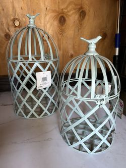 Decorative bird cages