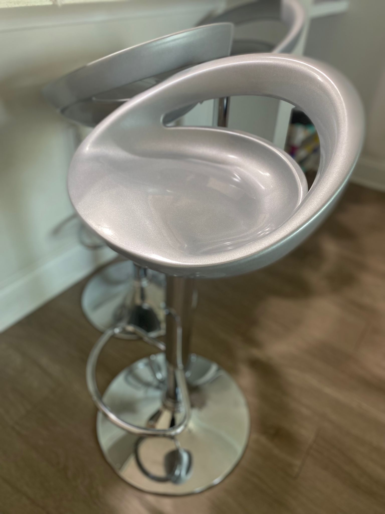 Barstools 4 Grey