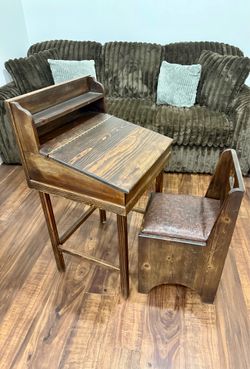 Set of desks with chairs-$200
