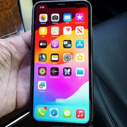 Att and Cricket Only iPhone XR 64GB In Excellent Condition With Charger And New Protector Case 