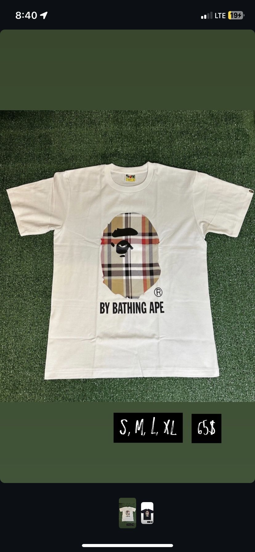Burberry Bape Shirt  