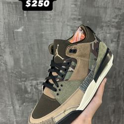 Jordan 3 Retro Patchwork Camo 