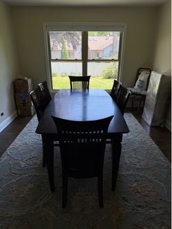 7 piece dinning room table set