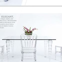 glass table