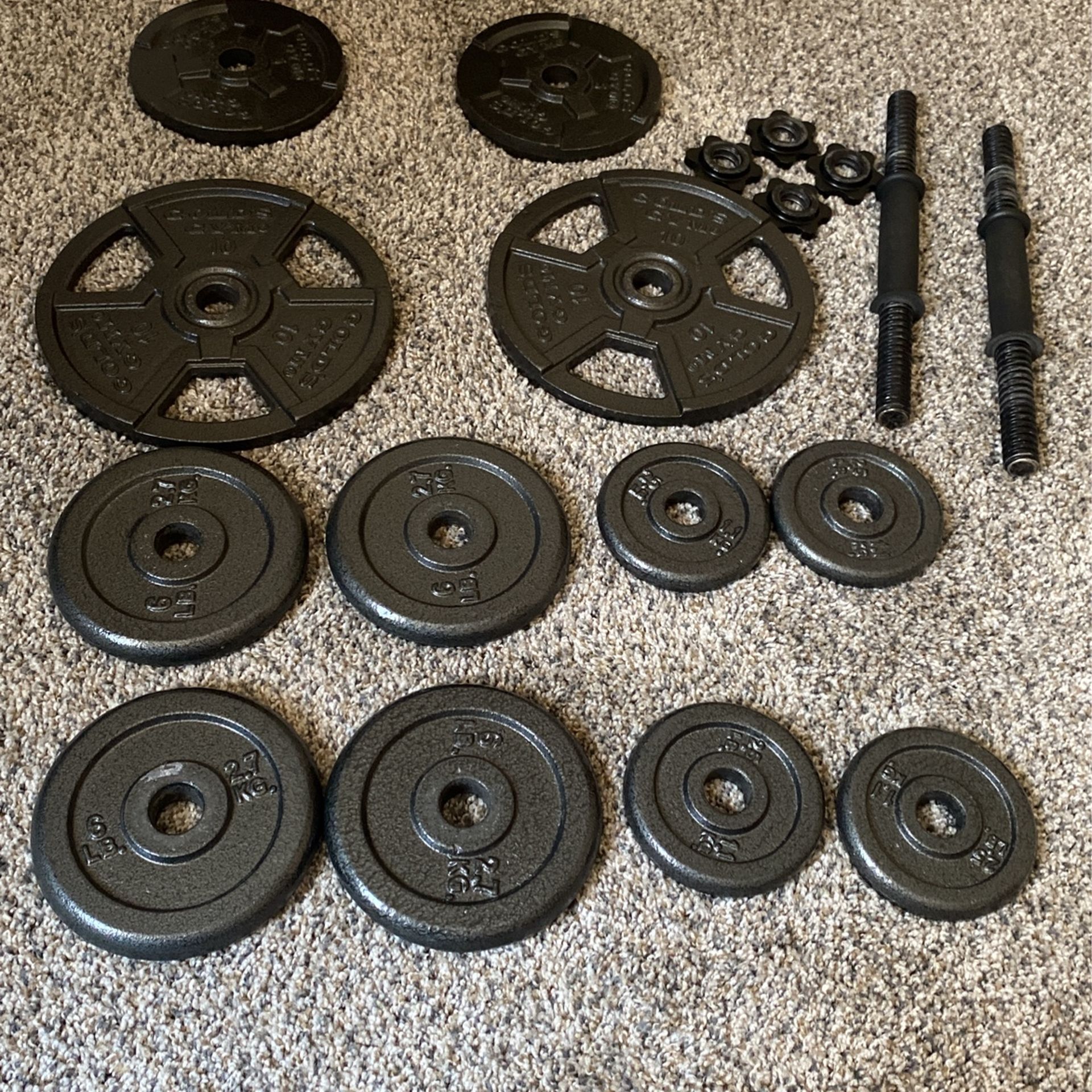 Dumbbell Set 64 Lbs