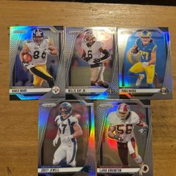 2024 PRIZM LOT OF 5 SILVER CARDS