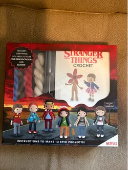 Brand new stranger things character crochet kit