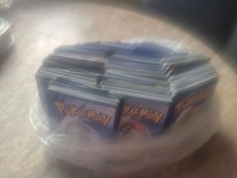 Pokemon cards total 560
