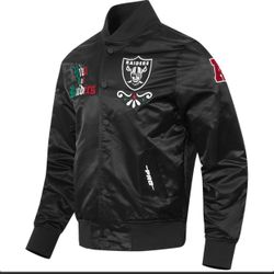 Las Vegas Raiders Women Viva Los Raiders Mexico Jacket 