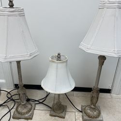 Hiddenbrook Area. 3 Lamps 26-28-16.5”