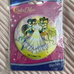 Sailor Moon Scouts Button 