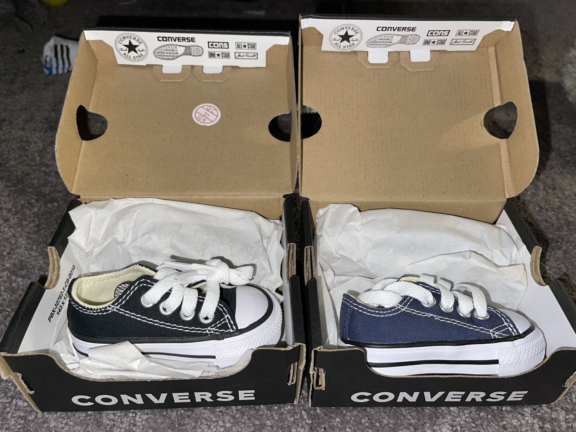 ** BRAND NEW **  Infant Converse Size 2 $30 Each