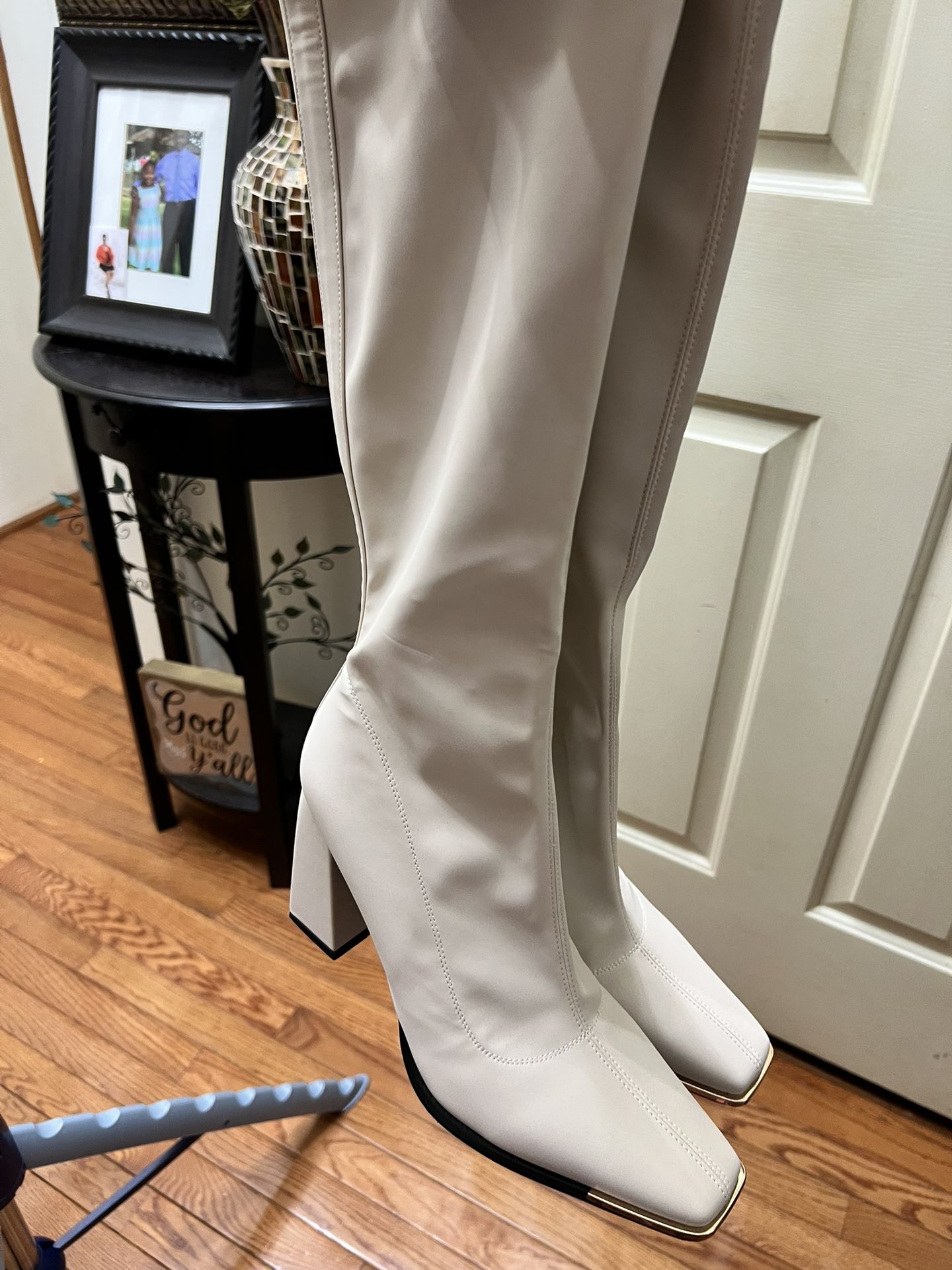 New Women White Winter Boots