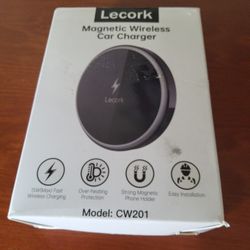 Lecork Magnetic Wireless Car Charger CW201 15W Fast Charging Air Vent Mount - Captain's Treasure