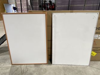 2x Large 3ft x 4ft Dry Erase Whiteboards