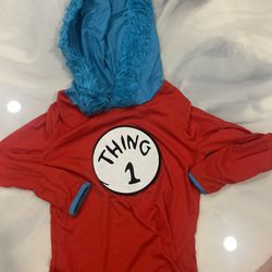 Thing 1. Dr Seus 1-9 Stickers