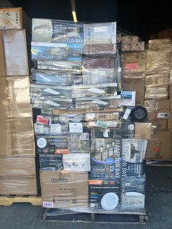 Wholesale Lighting Fixture Pallets or single offers available