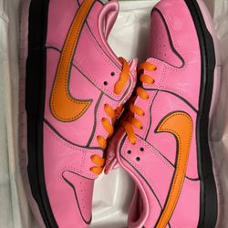 Nike Sb Dunk Powerpuff Girls Blosssom Size 10