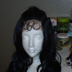 U Part Synthetic Wig