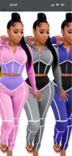 Women's Two-Piece Tracksuit Set
