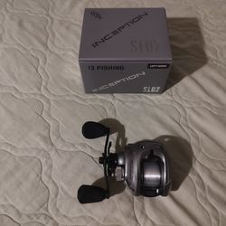13 Fishing Inception  SLD2 Left Hand Bait Cast Reel New