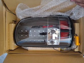 Blacked out Denali Yukon tail lights