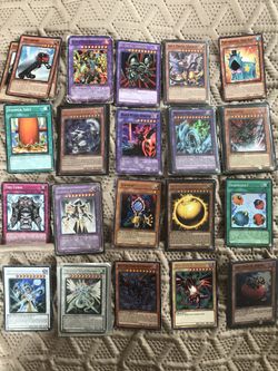 Yugioh card collection