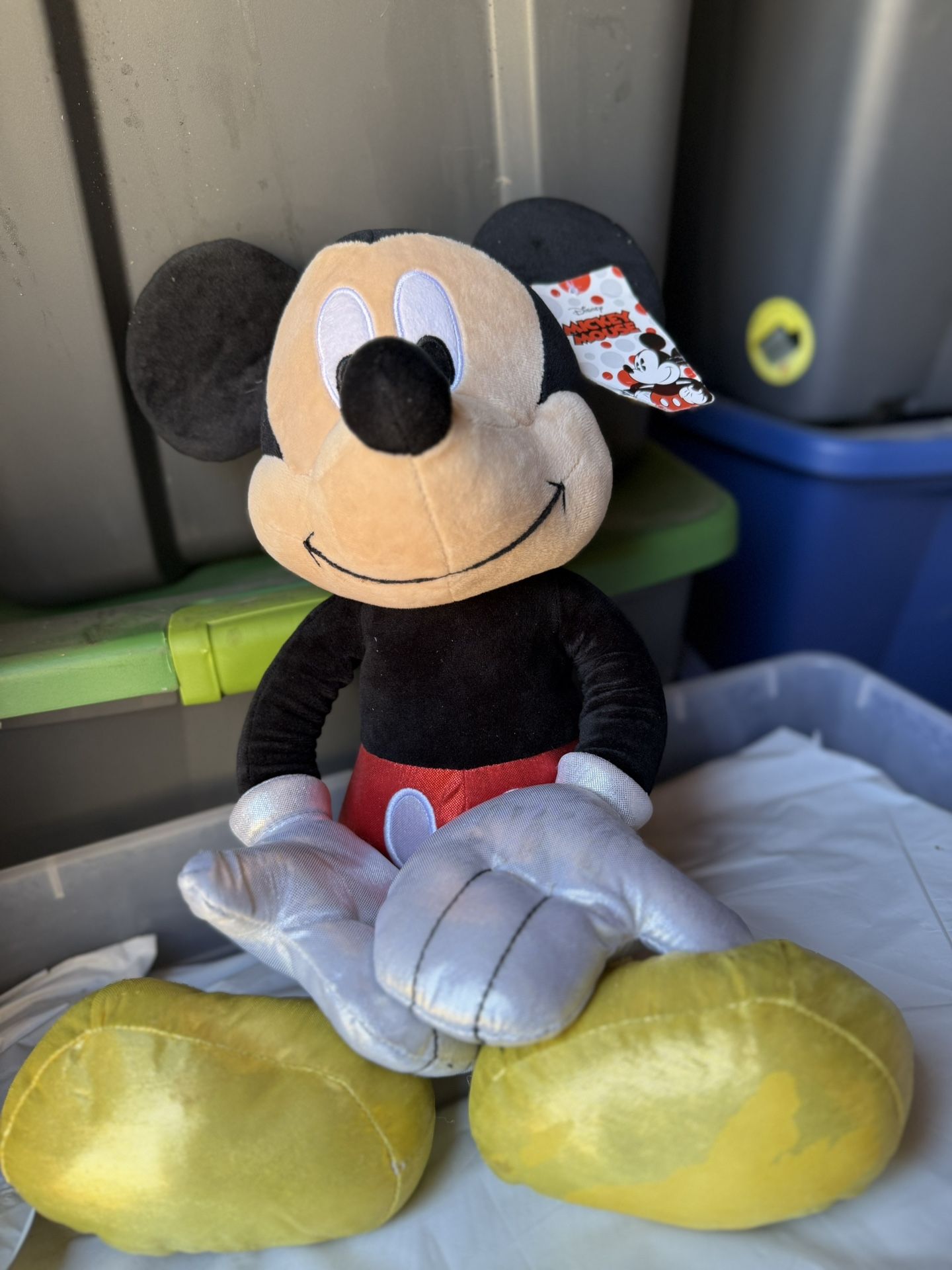MICKEY and MINNIE MOUSE (NEW and RARE) 10” SHINY Doll SET