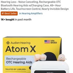 ATOM HEARING AIDS - NEW