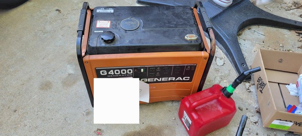 G4000 Generac Genarator