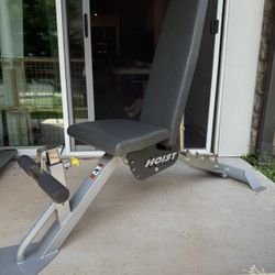 Hoist Adjustable Workout Bench With Decline