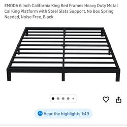 Cal King Bed Platform