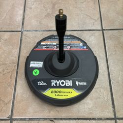 RYOBI 12 in. 2,300 PSI Electric Pressure Washers Surface Cleaner